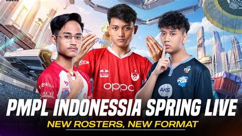 LIVE PMPL 2023 INDONESIA SPRING DAY 1 WEEK 1 NEW LINEUP WITH NEW