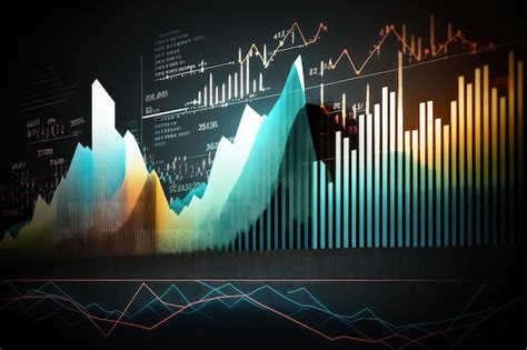 Premium Ai Image Stock Market Analysis With Financial Graph And Charts On A Wallpaper Style