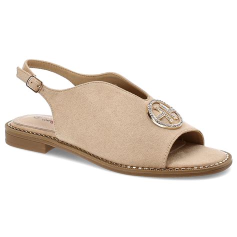 Beige Sandalen S Barski F R Frauen Armodo De