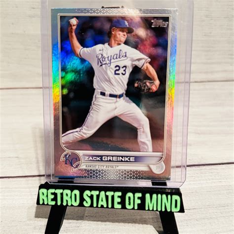 2022 Topps Update Rainbow Foil US127 Zack Greinke Kansas City Royals