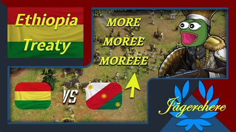 WELCOME TO BUFFED ETHIOPIA 1v1 Treaty With Ethiopia AOE III DE