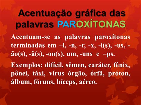 Exemplos De Palavras Paroxitonas Terminadas Em Ditongo Novo Exemplo