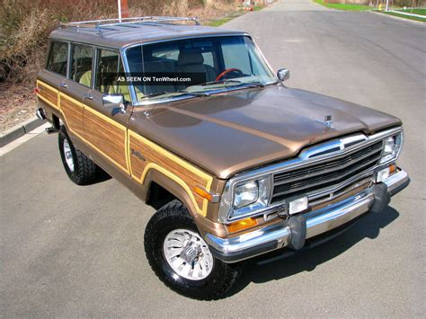 1988 Jeep Grand Wagoneer Vintage Woody 4x4 In Condition