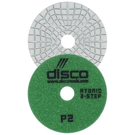 Disco 3 Step Wet Polishing Pad Step 2