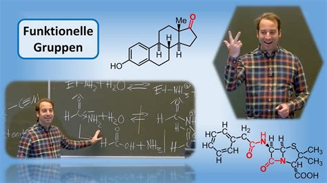 NEU Chemie Teil 22 Funktionelle Gruppen und Chiralität YouTube