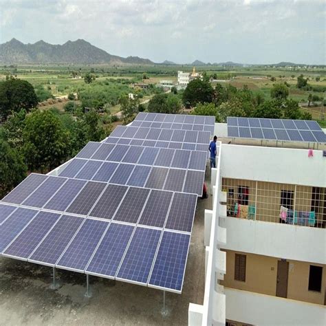 Mounting Structure Grid Tie Solar Netmetering System Commercial At Rs 50000kw In Rangareddy