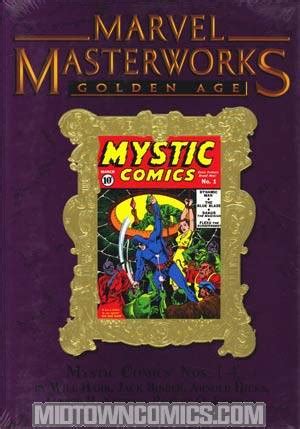 Marvel Masterworks Golden Age Mystic Comics Vol 1 HC Variant Dust Jacket