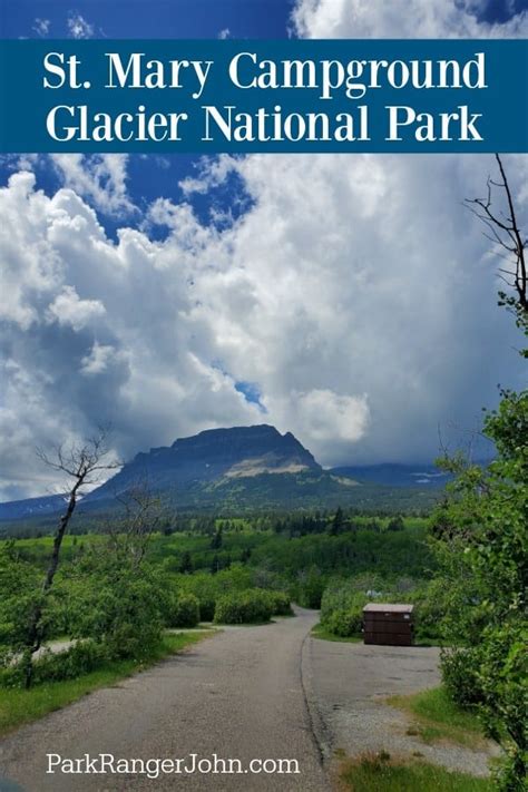 St. Mary Campground - Glacier National Park | Park Ranger John