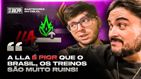 CBLOL é MUITO MELHOR que LLA Vida de Caster Bastidores do CBLOL