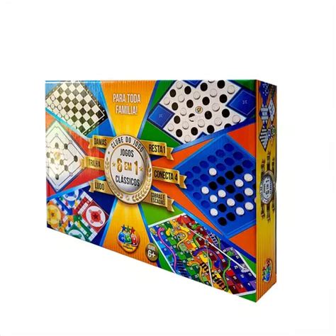 Jogos Classicos Em Tabuleiro Mesa Damas Ludo Bingo Mercadolivre