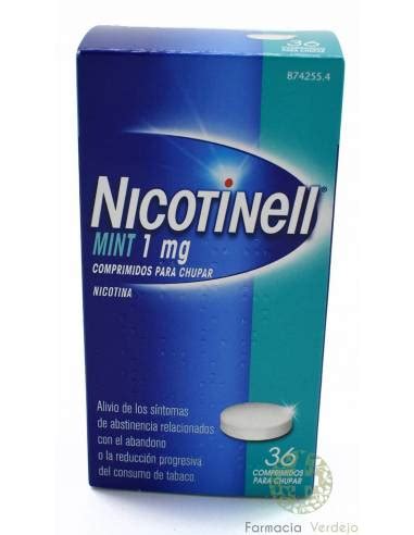 Nicotinell Mint Mg Comprimidos Para Chupar Apoyo Para Dejar De Fumar