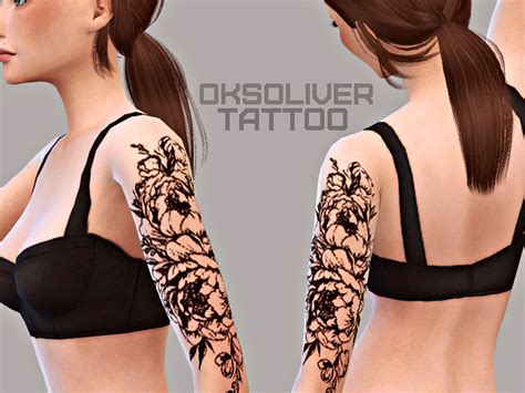 The Sims Resource Female Tattoo