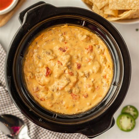 Crock Pot Sausage Cheese Dip Recipe Cart