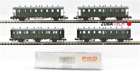 Piko 94343 Oldtimer Wagenset 4 Tlg SBB Spur N GS Mit OVP Kaufen Auf