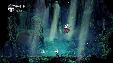 Hollow Knight Greenpath Boss Fight Mothwing Cloak YouTube