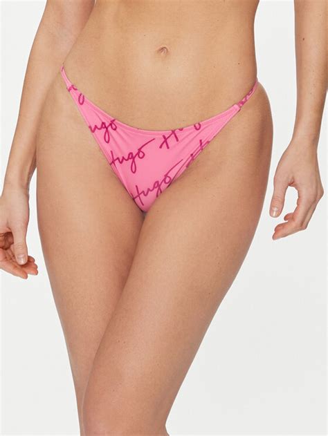 Hugo Dół od bikini 50510800 Różowy Modivo pl