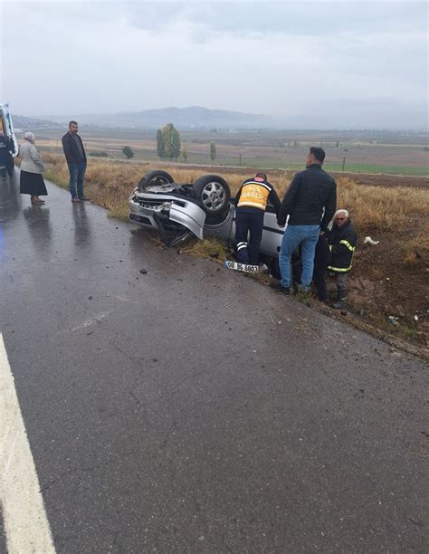 Sivas ta 2 Ayrı Trafik Kazası Yaralılar Var Büyük Sivas Haber