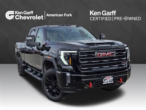 Ken Garff Certified 2024 Gmc Sierra 2500hd At4 Crew Cab Pickup In American Fork 4ep8243 Ken