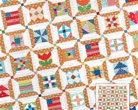 Sew Scrappy Spools Quilt Pattern Ise 259 Its Sew Emma Etsy Spool