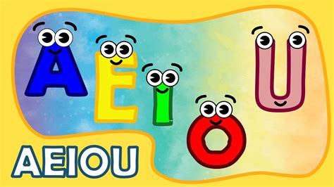 Infantil A E I O U - Músuca A E I O U - Música educativa - Vogais - Vídeo Infantil - YouTube