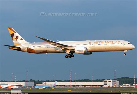 A6 BMI Etihad Airways Boeing 787 10 Dreamliner Photo By Varani Ennio