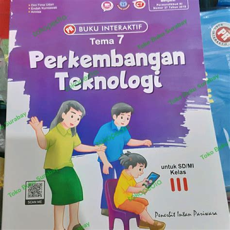 Jual Buku Lks Pr Interaktif Tema 7 Perkembangan Teknologi Kelas 3 Semes 2 Kota Surabaya Toko