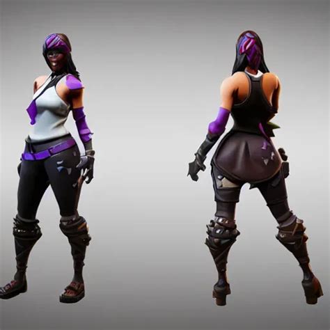 Character Sheet Of Fortnite 3d Skin Concept Art Stable Diffusion