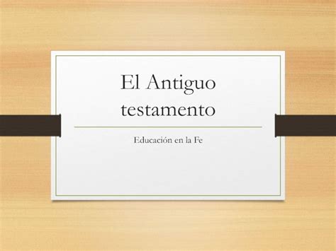 PDF El Antiguo Testamento DOKUMEN TIPS