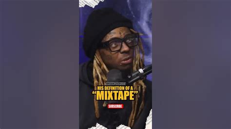 Lil Wayne Explains What A Mixtape Is 💿🔥💯 Lilwayne Hiphop Weezy