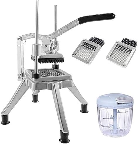 Botabay Commercial Vegetable Fruit Chopper 1 4″and3 8″ Blade