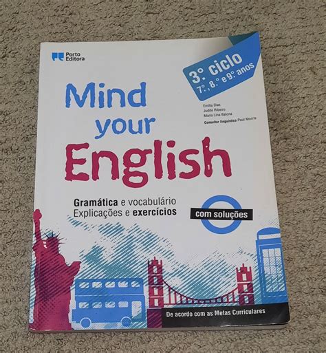 Livro De Inglês 3°ciclo7°8° E 9°anos Laranjeiro E Feijó • Olx Portugal