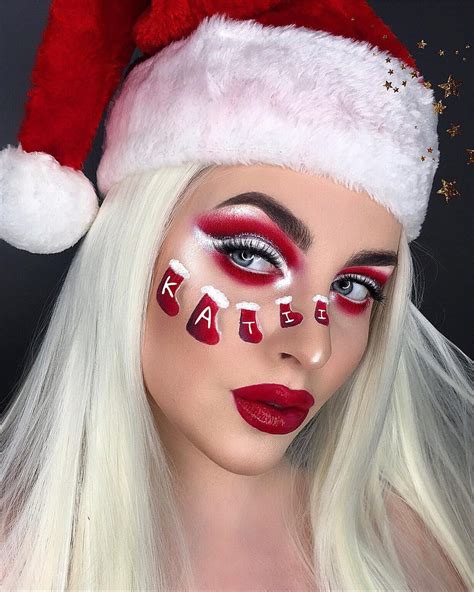 25 Creative Christmas Makeup Looks to Brighten Your Holidays | Pretty ...