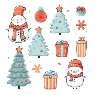 Cute Christmas Element Decoration Element Christmas Element Gift PNG