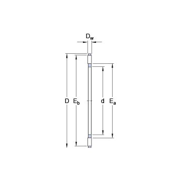 AXK 5070 SKF Thrust Roller Bearings