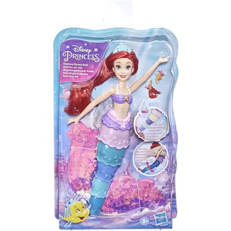 Boneca Ariel Arco Íris Disney Princes Filme A Pequena Sereia em