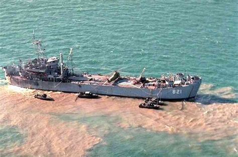 Brp Sierra Madre And Crew Stand Watch 24 X 7 While Aground On Ayungin Shoal To Maintain The