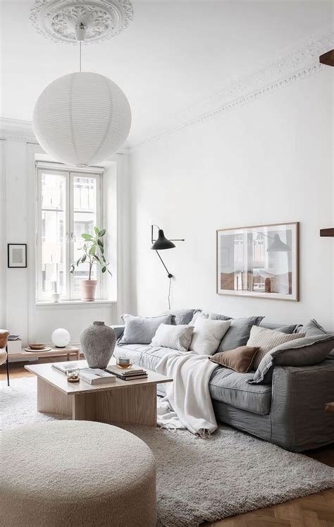 Interior Inspiration Roundup No 1 Grey Sofa Living Room Gray Sofa