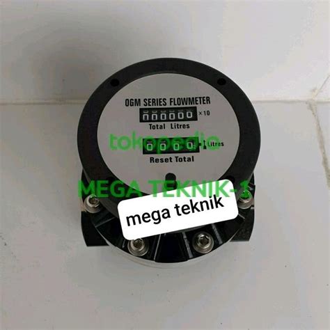 Jual Flow Meter Ogm 40 Ogm 1 1 2 Flow Meter Minyak Solar 1 5 Inch