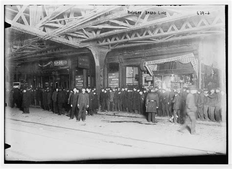 The Bowery Under The Third Avenue Elevated Capturing The Soot And