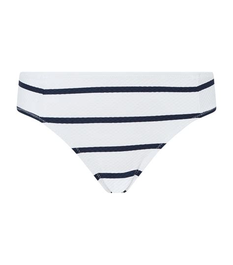 Heidi Klein Stripe High Rise Bikini Bottoms Harrods Uk