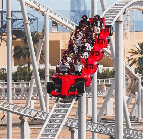 Ferrari World Abu Dhabi To Launch 'Mission Ferrari' Roller-Coaster