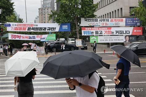 무분별한 정당 현수막 규제서울시도 개정조례안 공포 연합뉴스