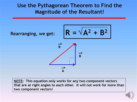 Ppt Mathematical Method For Determining Resultants Of Vectors That