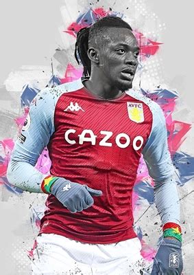 Bertrand Traore Aston Villa Posters Prints By Mono K Printler