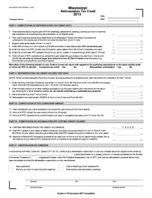 Fillable Online Dor Ms Form 80 315 13 8 1 000 Rev 12 13 Mississippi