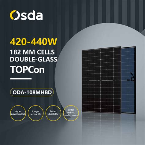 Osda Solar Oda Mhdb Solar Panel Datasheet Enf Panel Directory