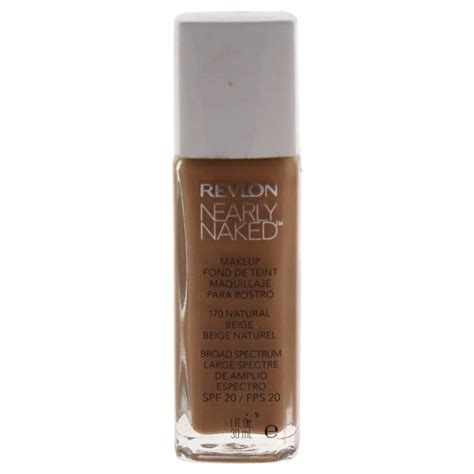 Nearly Naked Makeup Spf Natural Beige By Revlon For Women