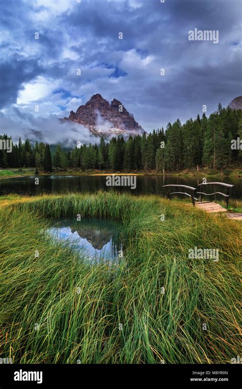 Lake Antorno Three Peaks Of Lavaredo Lake Antorno And Tre Cime Di