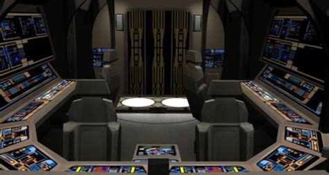 Star Trek Space Shuttle Interior Free 3d Model - .Obj - Open3dModel