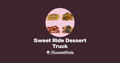 Sweet Ride Dessert Food Truck Linktree